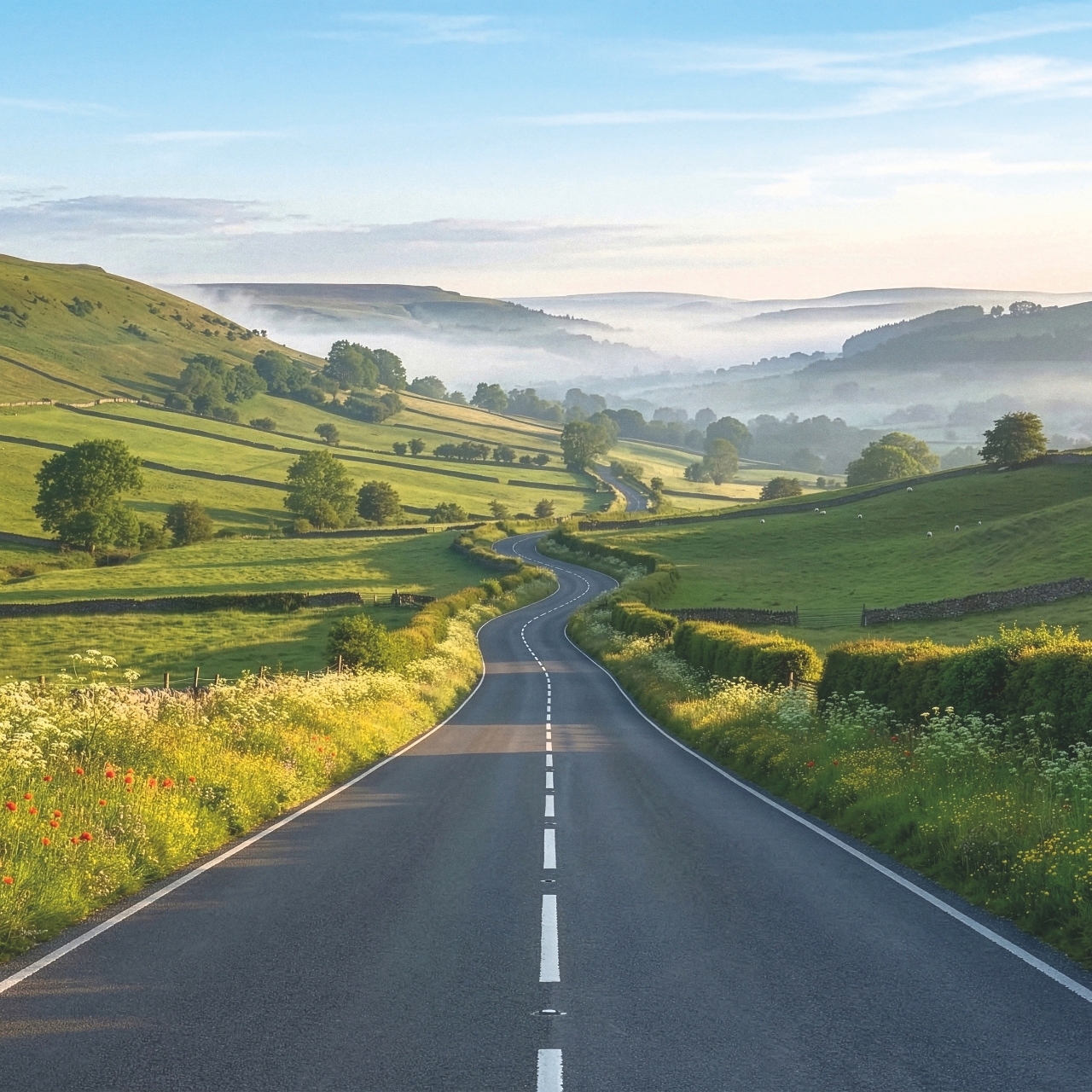 the open road